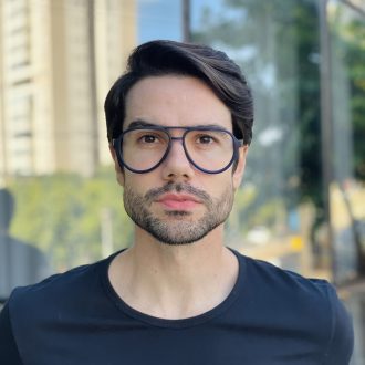 safine com br oculos de grau masculino aviador azul guilherme 2 0