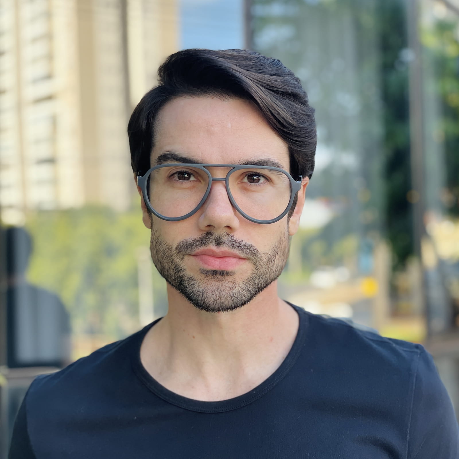 safine com br oculos de grau masculino aviador cinza guilherme 2 0 4 safine com br oculos de grau masculino aviador cinza guilherme 2 0 4