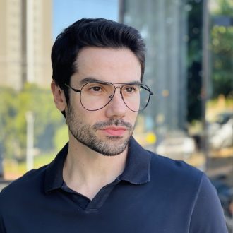 safine com br oculos de grau masculino aviador preto valentim 2 0 1