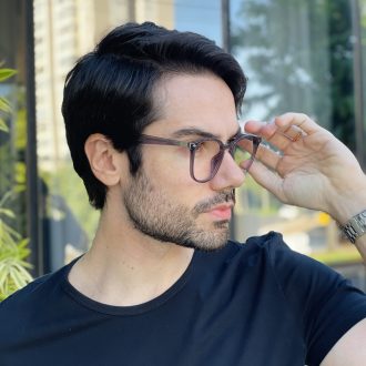 safine com br oculos de grau masculino quadrado cinza mathias 2 0 2