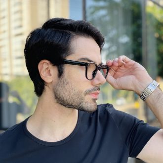 safine com br oculos de grau masculino quadrado preto alan 2 0 1