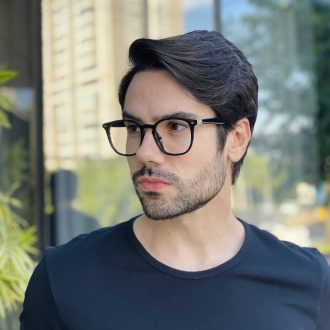safine com br oculos de grau masculino quadrado preto mathias 2 0 3