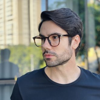 safine com br oculos de grau masculino quadrado tartaruga mathias 2 0 3