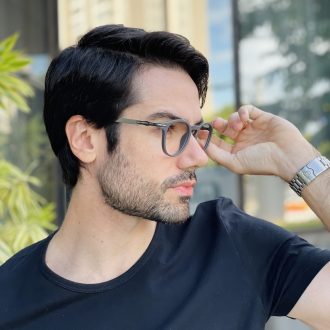 safine com br oculos de grau masculino redondo cinza francisco 2