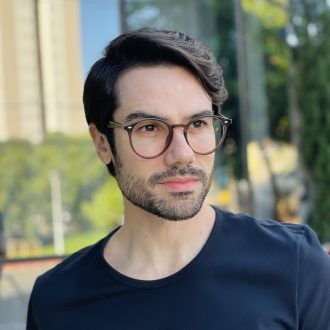 safine com br oculos de grau masculino redondo marrom robert 2 0 1