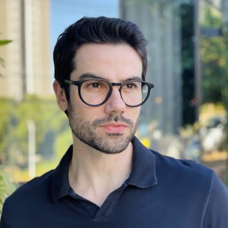 safine com br oculos de grau masculino redondo preto e azul mario 2 0 1