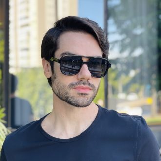 safine com br oculos de sol aviador masculino preto noah