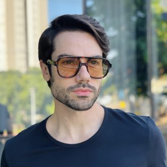 safine com br oculos de sol aviador masculino tartaruga noah