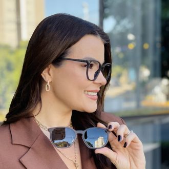 safine com br oculos 2 em 1 clip on hexagonal cinza catarina 5