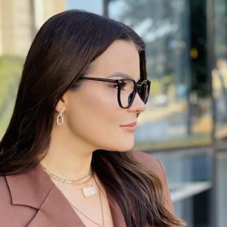 safine com br oculos 2 em 1 clip on hexagonal marrom catarina 10