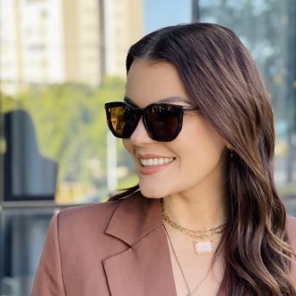 safine com br oculos 2 em 1 clip on hexagonal marrom catarina