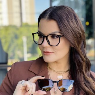 safine com br oculos 2 em 1 clip on hexagonal marrom catarina 4