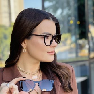 safine com br oculos 2 em 1 clip on hexagonal marrom catarina 6