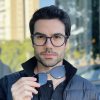 safine com br oculos 2 em 1 clip on masculino hexagonal azul enrico 4