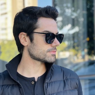 safine com br oculos 2 em 1 clip on masculino hexagonal preto enrico 2