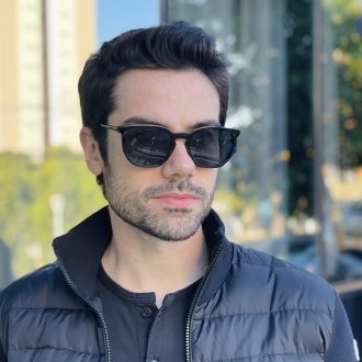 safine com br oculos 2 em 1 clip on masculino hexagonal preto enrico