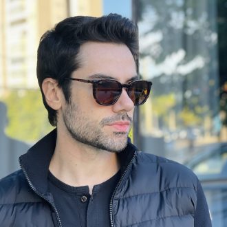 safine com br oculos 2 em 1 clip on masculino hexagonal tartaruga enrico 1