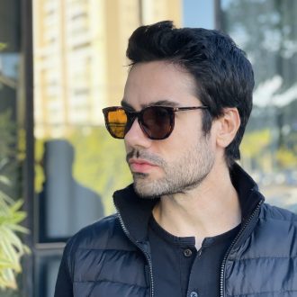 safine com br oculos 2 em 1 clip on masculino hexagonal tartaruga enrico 3