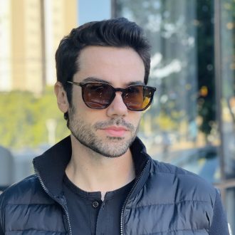 safine com br oculos 2 em 1 clip on masculino hexagonal tartaruga enrico