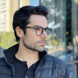 safine com br oculos 2 em 1 clip on masculino redondo cinza marlon 10