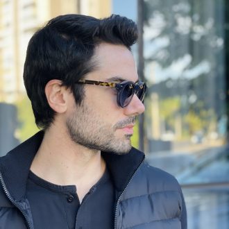 safine com br oculos 2 em 1 clip on masculino redondo cinza marlon 2