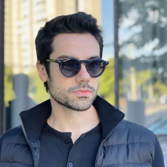 safine com br oculos 2 em 1 clip on masculino redondo cinza marlon