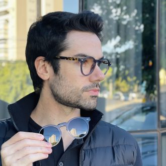 safine com br oculos 2 em 1 clip on masculino redondo cinza marlon 6