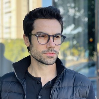 safine com br oculos 2 em 1 clip on masculino redondo cinza marlon 9
