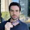 safine com br oculos 2 em 1 clip on masculino redondo dourado douglas 3