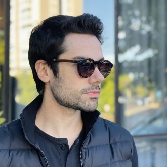 safine com br oculos 2 em 1 clip on masculino redondo marrom marlon 1