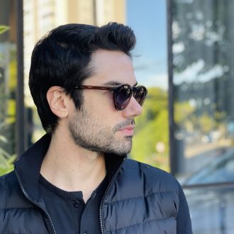 safine com br oculos 2 em 1 clip on masculino redondo marrom marlon 2