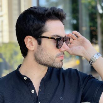 safine com br oculos 2 em 1 clip on masculino redondo preto e tartaruga marlon 13