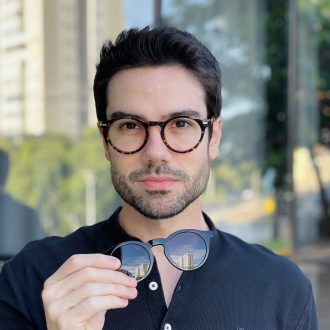 safine com br oculos 2 em 1 clip on masculino redondo preto e tartaruga marlon 15