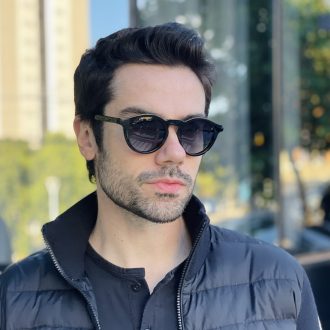 safine com br oculos 2 em 1 clip on masculino redondo preto e tartaruga marlon