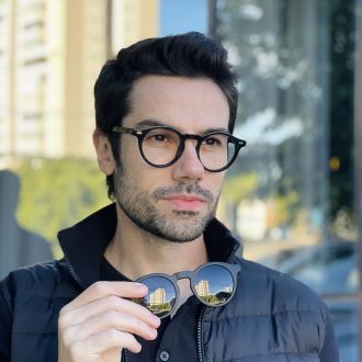 safine com br oculos 2 em 1 clip on masculino redondo preto marlon 2 0 5