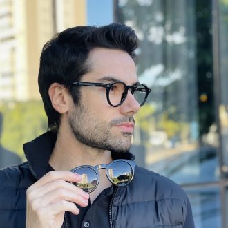 safine com br oculos 2 em 1 clip on masculino redondo preto marlon 6