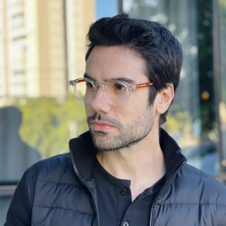 safine com br oculos 2 em 1 clip on masculino redondo transparente marlon 11