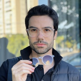 safine com br oculos 2 em 1 clip on masculino redondo transparente marlon 4