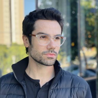 safine com br oculos 2 em 1 clip on masculino redondo transparente marlon 9