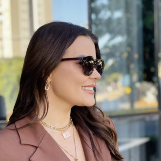 safine com br oculos 2 em 1 clip on redondo marrom grazi 2