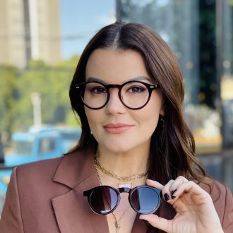 safine com br oculos 2 em 1 clip on redondo marrom grazi 5