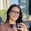 safine com br oculos 2 em 1 clip on redondo marrom grazi 7