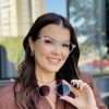 safine com br oculos 2 em 1 clip on redondo transparente grazi 7