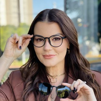 safine com br oculos 3 em 1 clip on redondo preto e verde agnes 6
