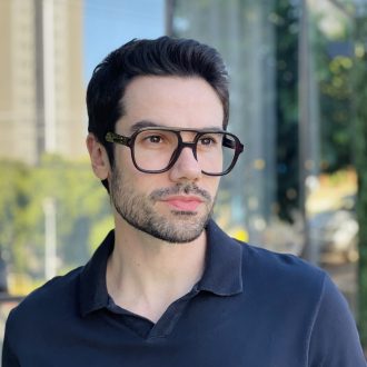safine com br oculos de grau masculino aviador marrom noah 2 0 1