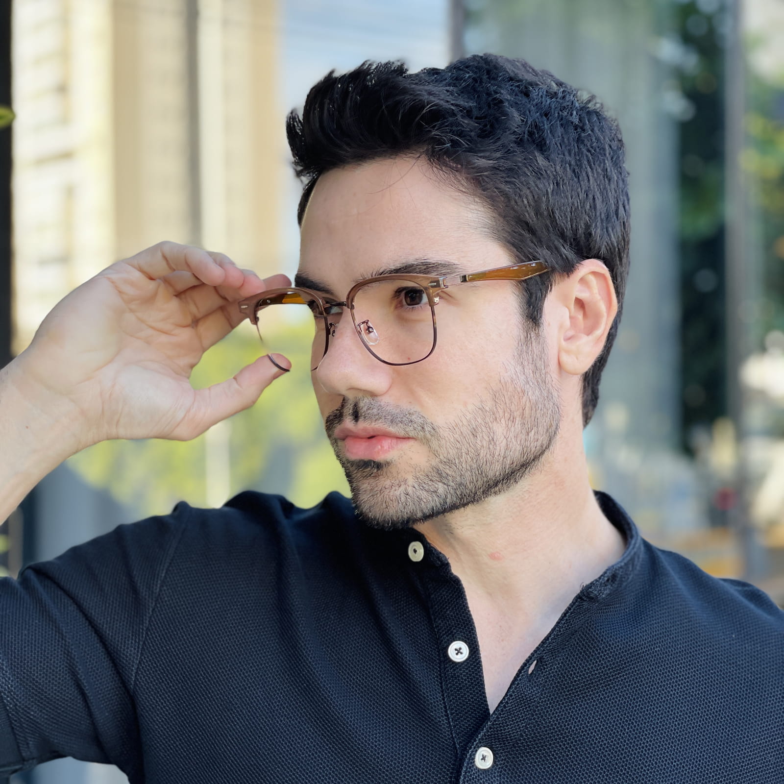 safine com br oculos de grau masculino quadrado marrom miguel 2 0 3 safine com br oculos de grau masculino quadrado marrom miguel 2 0 3