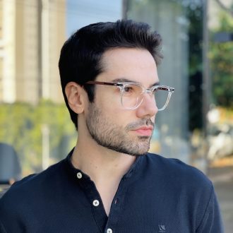 safine com br oculos de grau masculino quadrado transparente gael 2 0 2