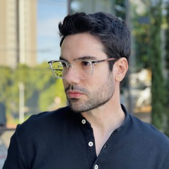 safine com br oculos de grau masculino quadrado transparente gael 2 0 3