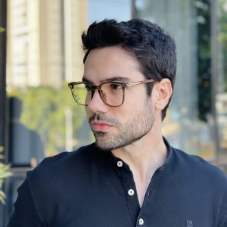 safine com br oculos de grau masculino quadrado verde gael 2 0 3