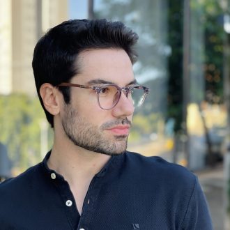 safine com br oculos de grau masculino redondo cinza vitor 2 0 2